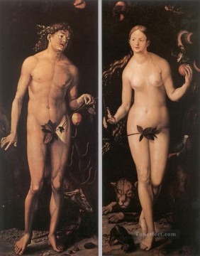 アダムとイブ ルネッサンスの裸婦画家 ハンス・バルドゥン Oil Paintings
